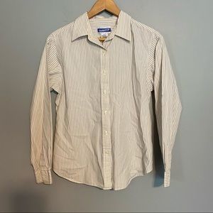 PENDELTON striped long sleeve dress shirt sz 10